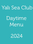 Yali Sea Club 2024 daytime menu