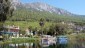 Akyaka - the crystal clear Kadın Azmak lined by restaurants and lovely properties