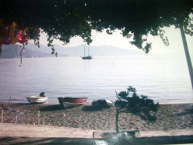 Shady view out into Turunç bay (1997)